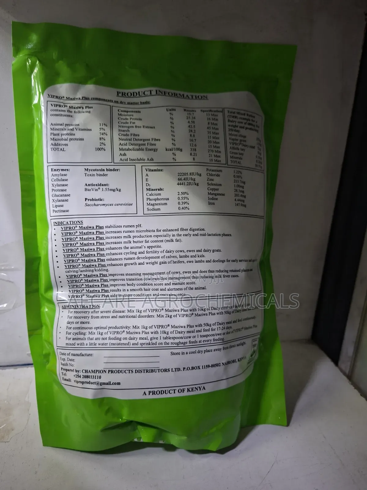 Vipro Maziwa Plus Compound Protein Concentrate 1kg