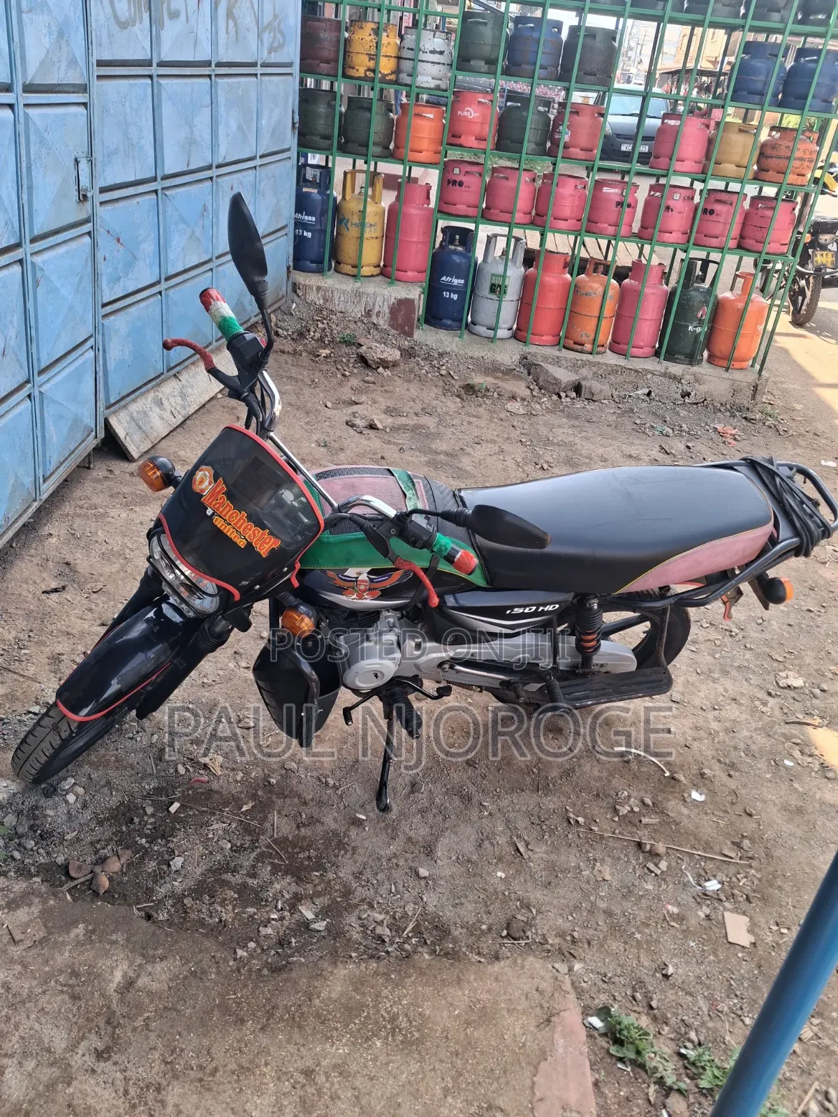 Bajaj Boxer 150 UG 2025 Black