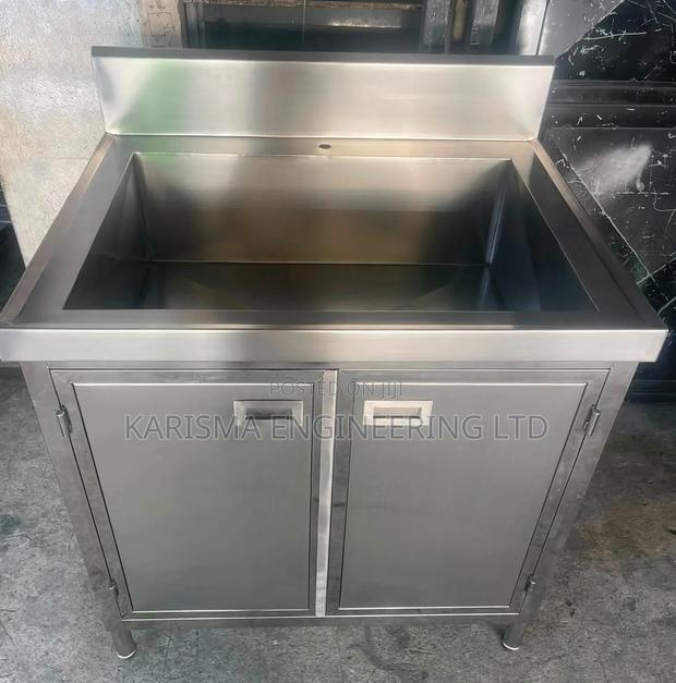 Heavy-Duty, 4-Tier Stainless Steel