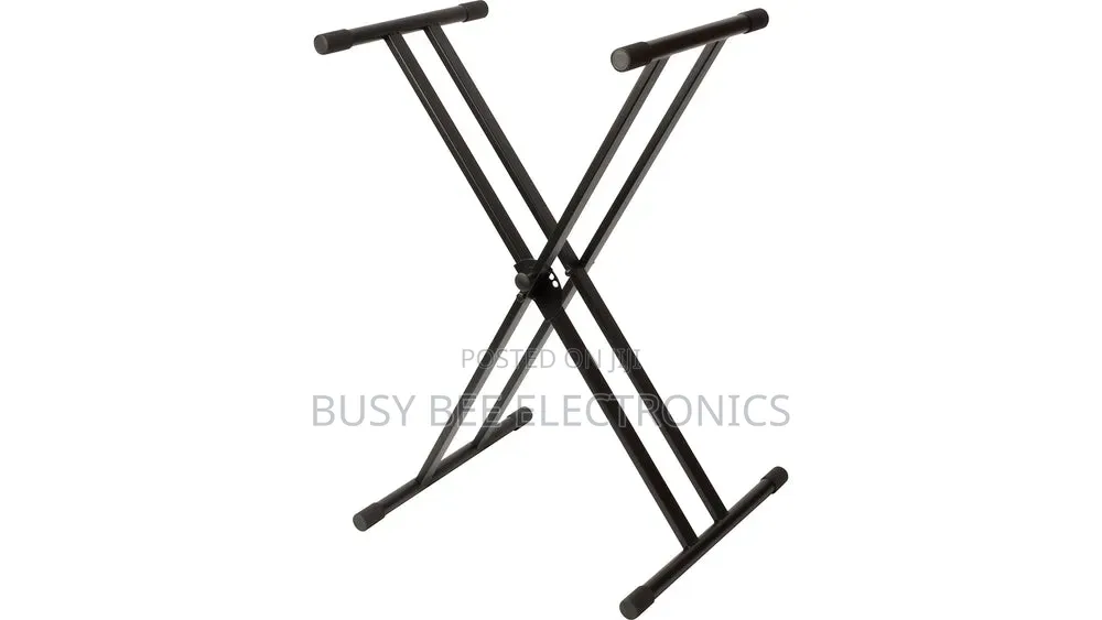 Double Brace X-Style Keyboard Stand