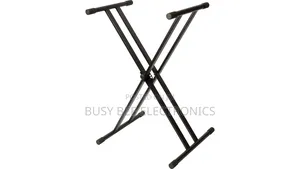 Double Brace X-Style Keyboard Stand
