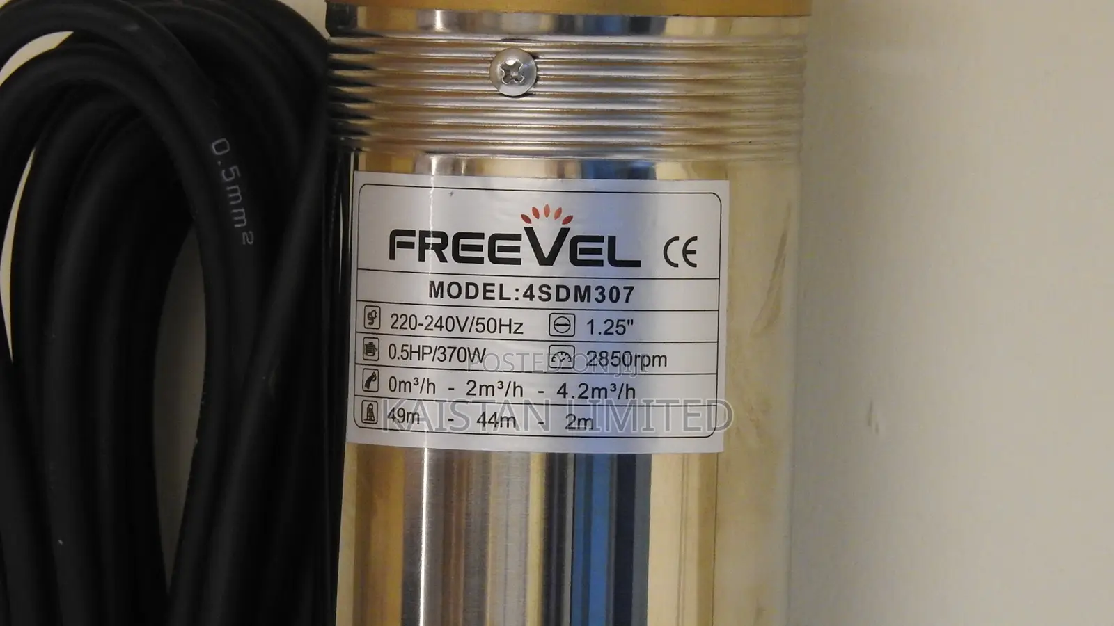 Freevel Submersible Water Pump/0.5hp Submersible Water Pump