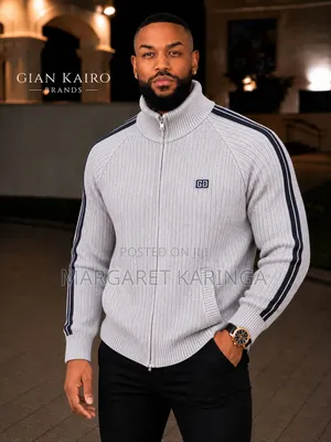 Men Zipped Sweaters