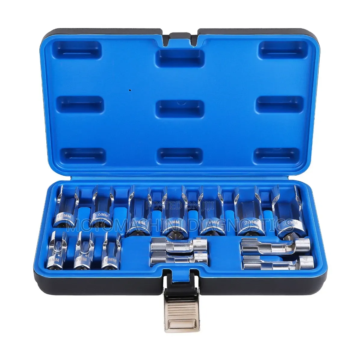 14 Piece Vehicle Diesel Injector Fuel Line Socket Wrench Set