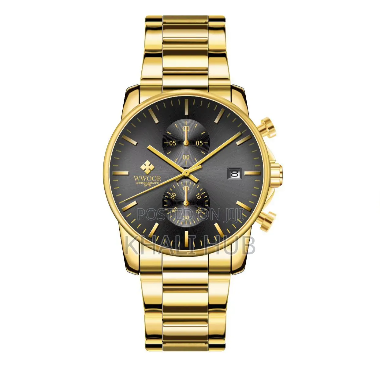 Wwoor With Date Display Gents Watch