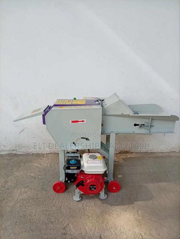 Commercial Grade 7.5hp Chaff Cutter for Animal Feed/Silage