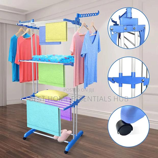 Double Portable / Movable Cloth Drying Rack