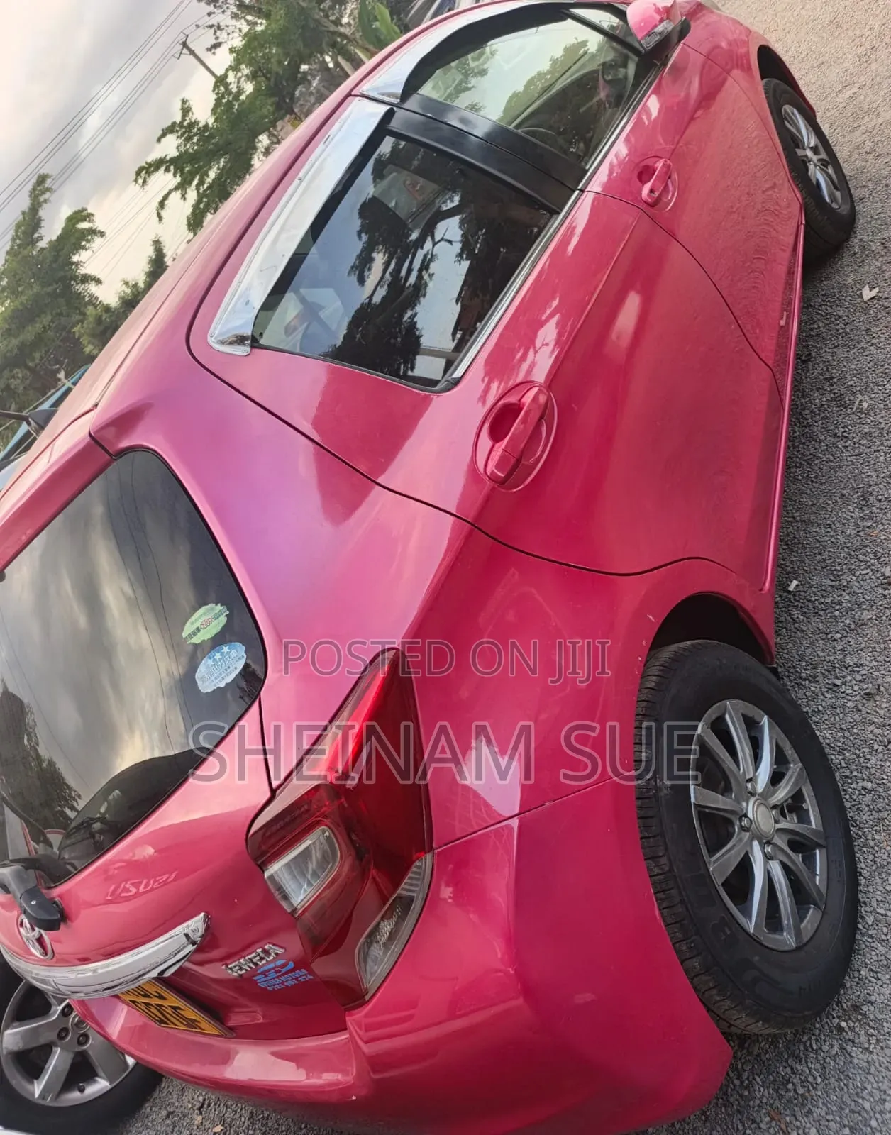 Toyota Vitz 2015 Pink