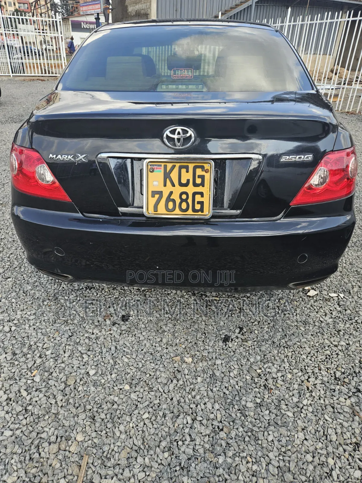 Toyota Mark X 2008 Black