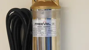 Freevel 0.5hp 4sdm307 Submersible Borehole Pump 49m Head