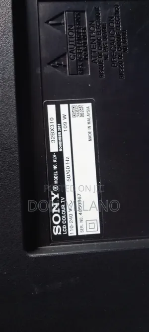 Sony Bravia 32" Tv on Sale