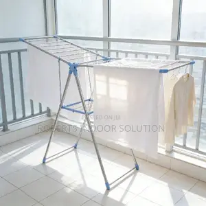 Multi-Bar Heavy-Duty Clothes Drying Stand