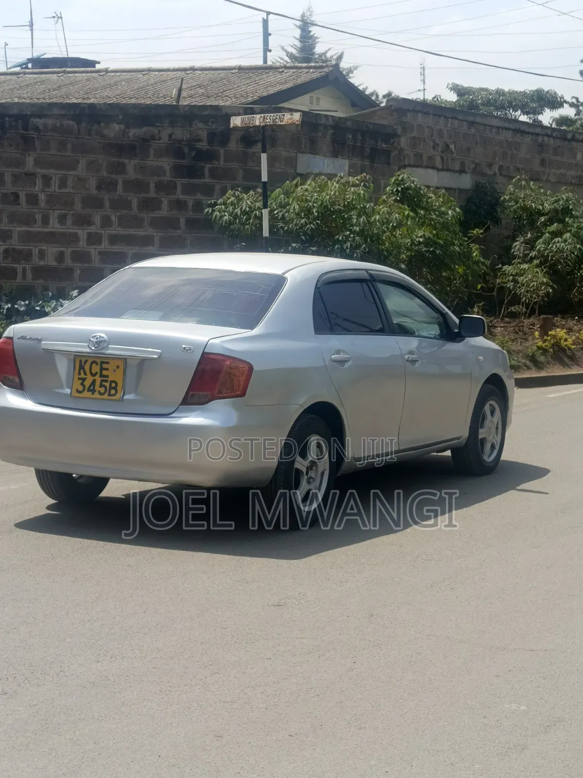Toyota Axio 2008 Silver