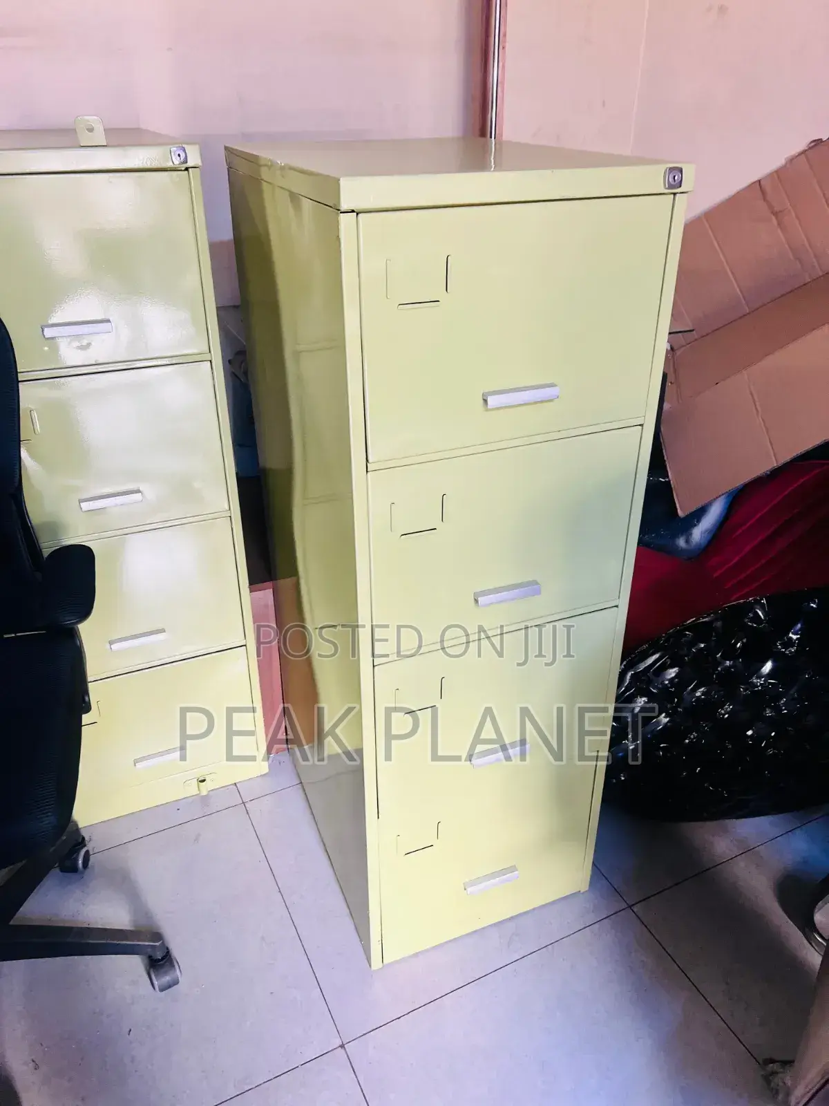 Ex-Uk 4 Drawer Cabinet – Strong Office Storage
