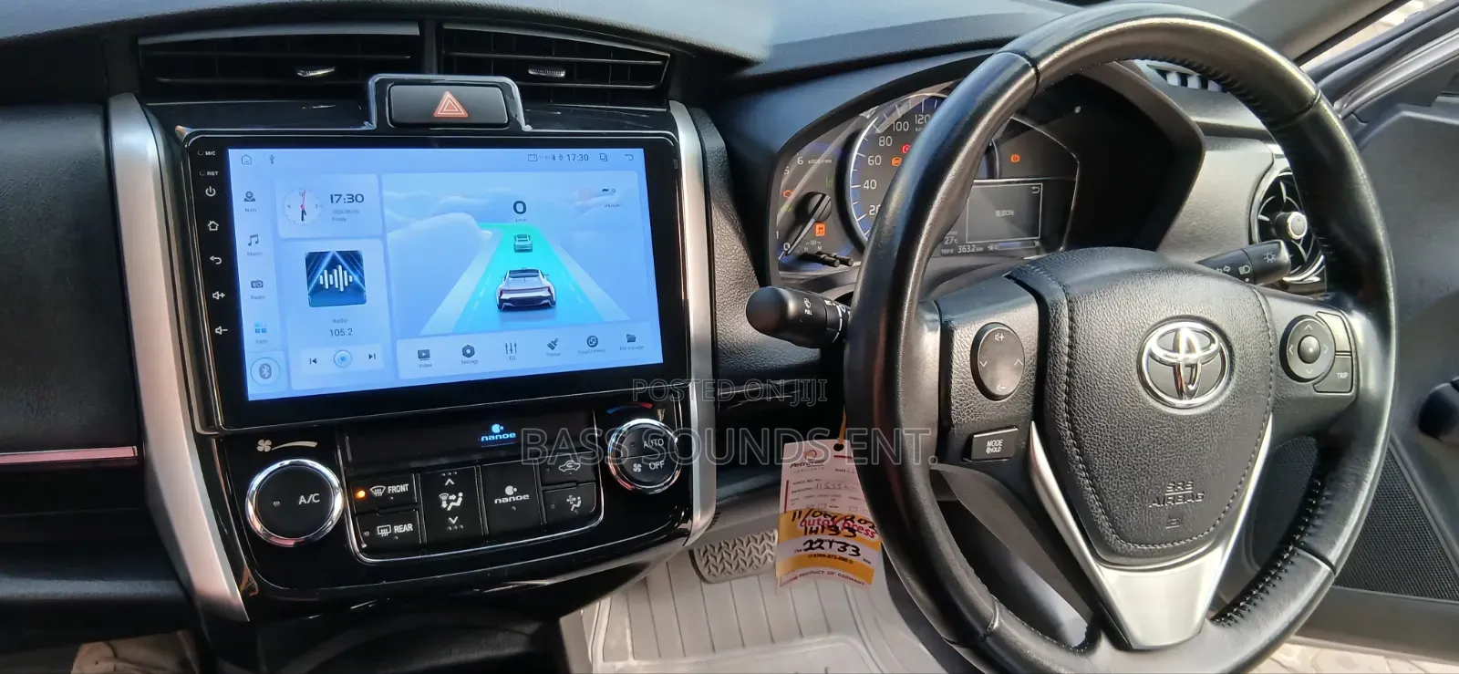 Toyota Fielder/Axio Android Radio