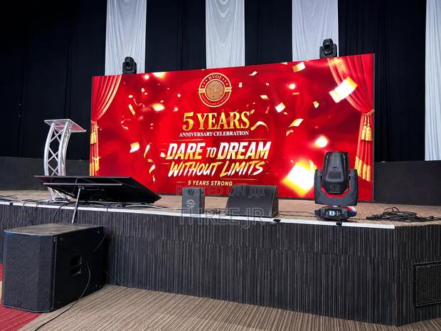 Led Panels for Hire in Indoor Set Up. Large Screens