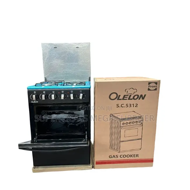 Quality Free Standing 4 Gas Cooker Burner With Electric Oven