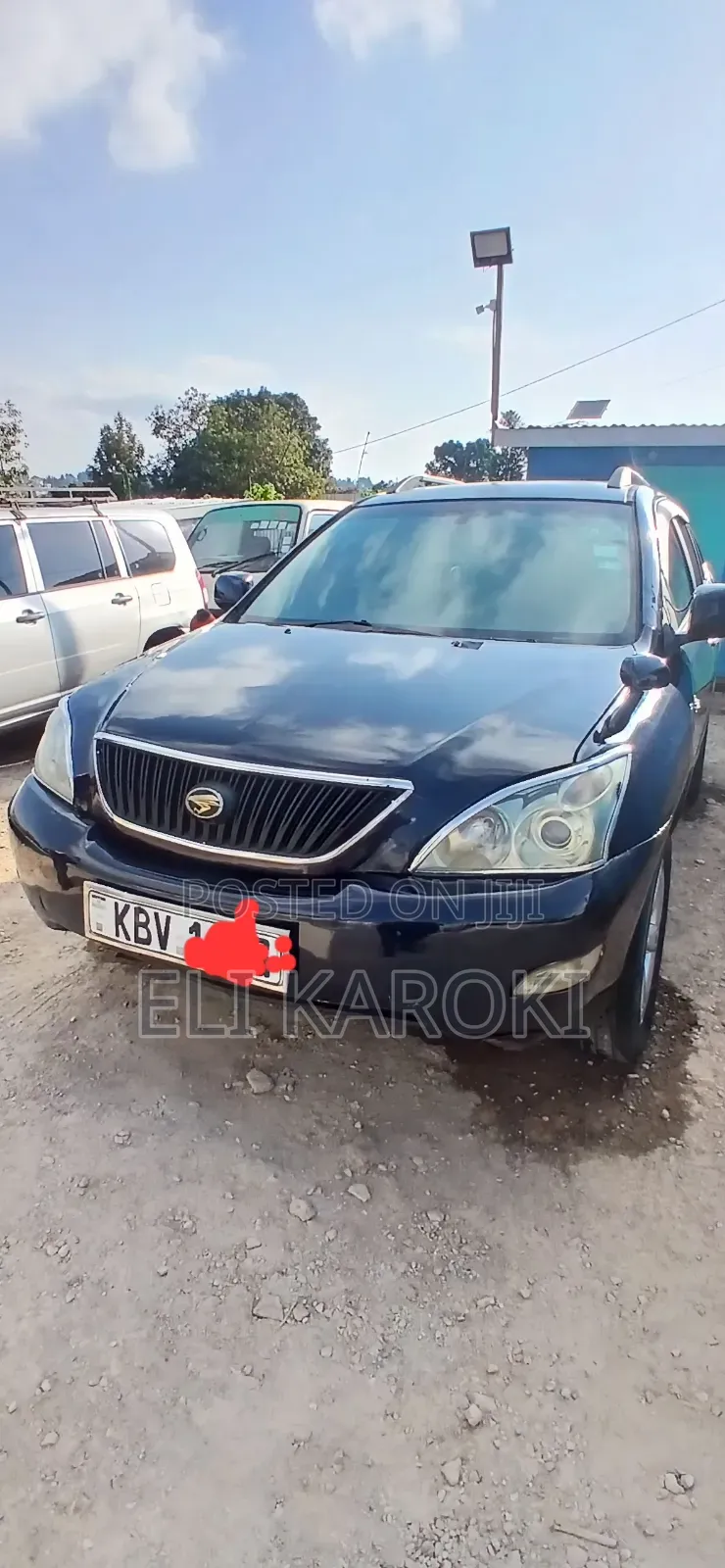 Toyota Harrier 2008 Blue