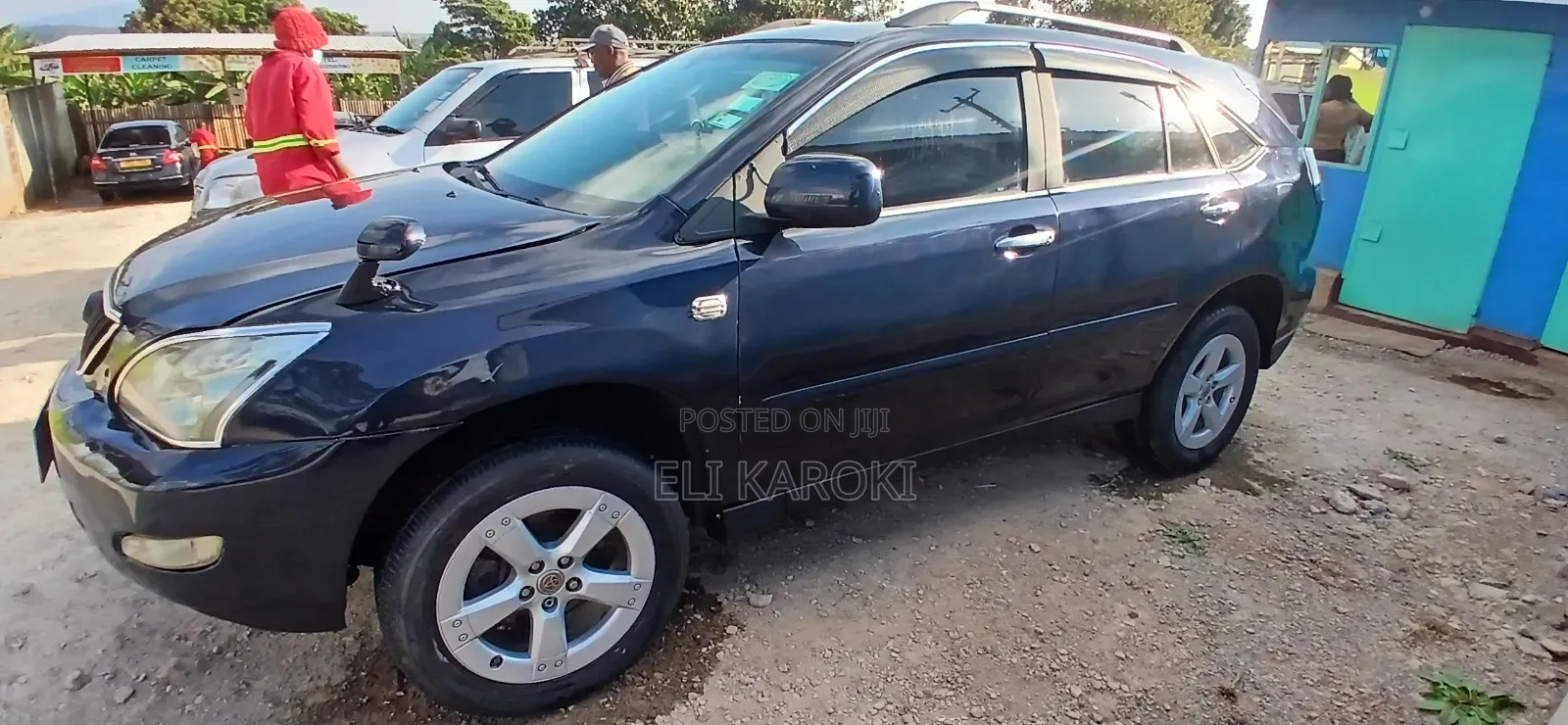 Toyota Harrier 2008 Blue