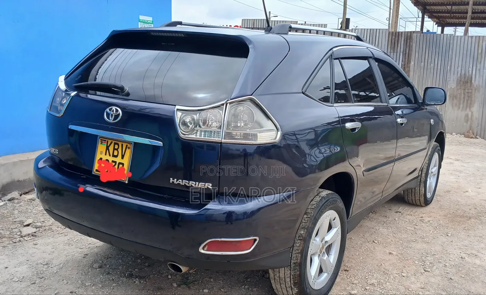 Toyota Harrier 2008 Blue