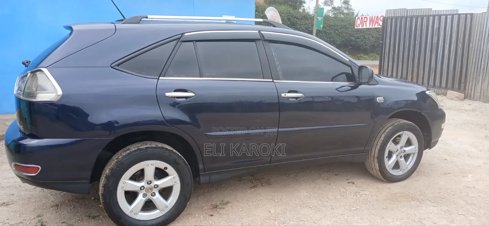 Toyota Harrier 2008 Blue