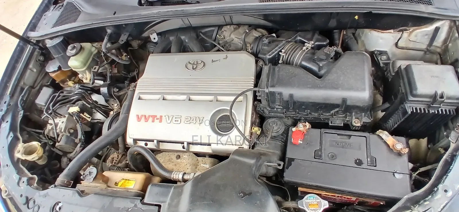 Toyota Harrier 2008 Blue