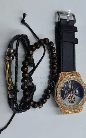 Men's Leather Watches With Bracelets