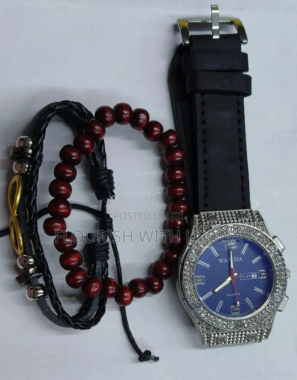 Men's Leather Watches With Bracelets