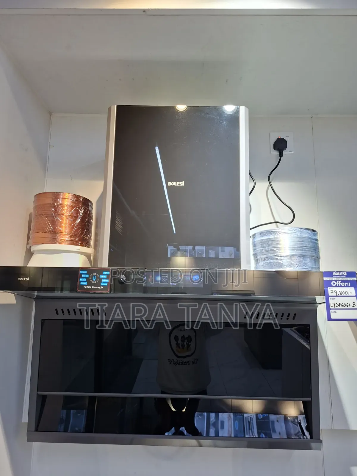 Bolesi 90cm T Shaped Wave Control and Touch Hood