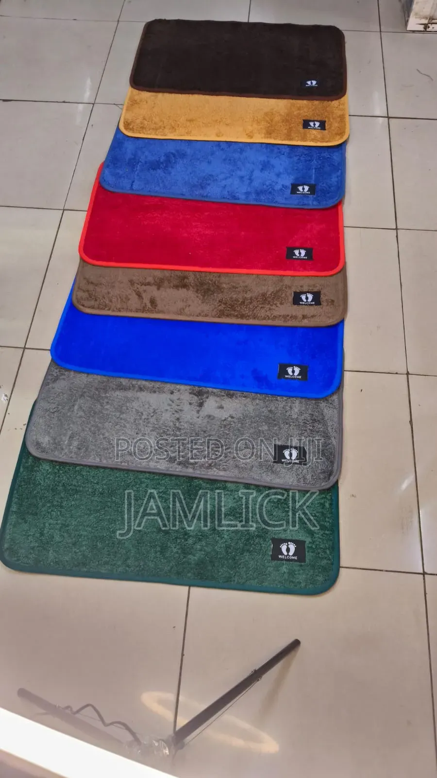 Large Soft Door Mat (46 × 76 Cm) - Bb