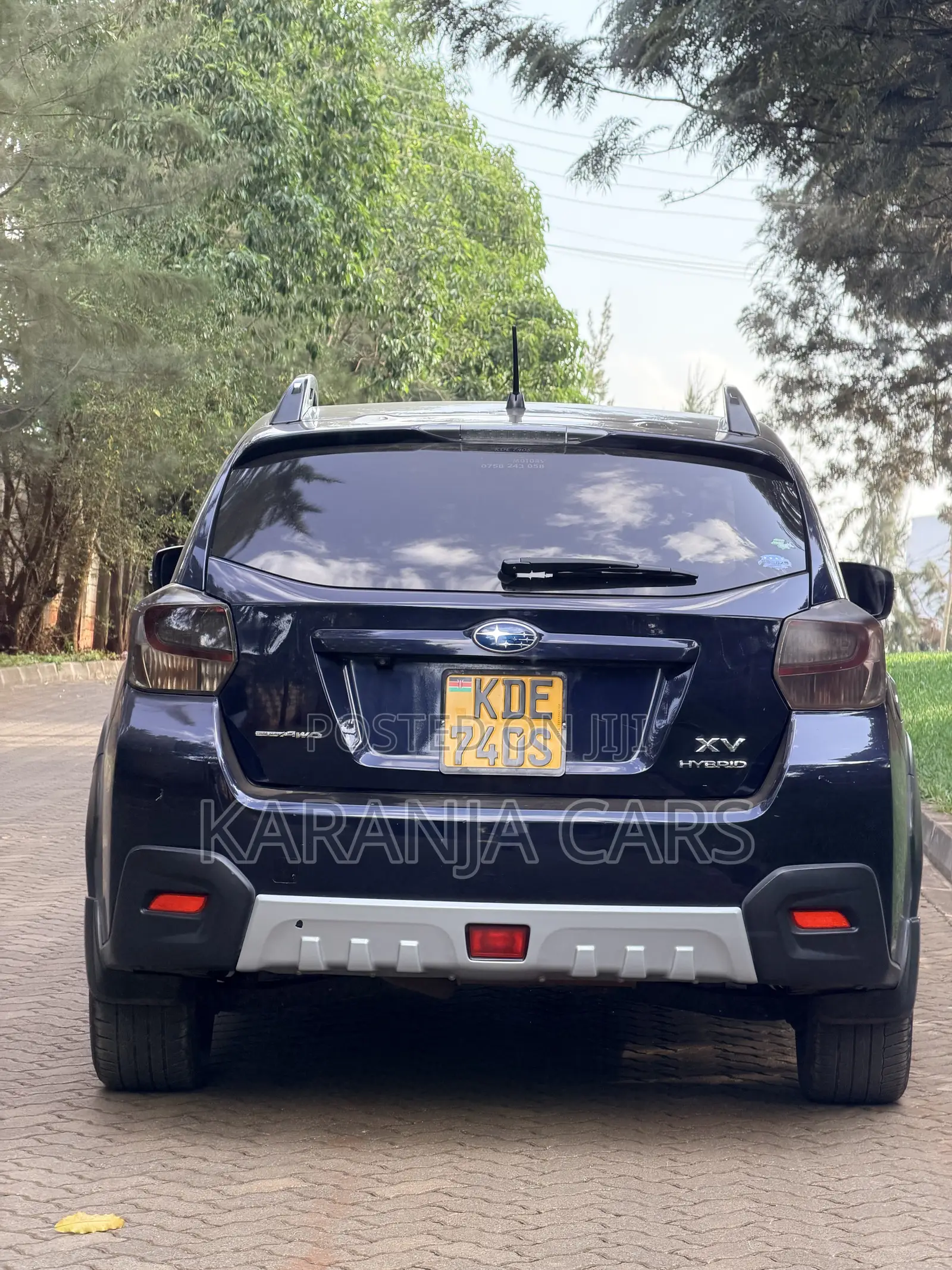 Subaru XV Hybrid 2014 Blue
