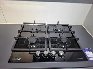 Bolesi 60cm 4 Burner Gas Glass Hob