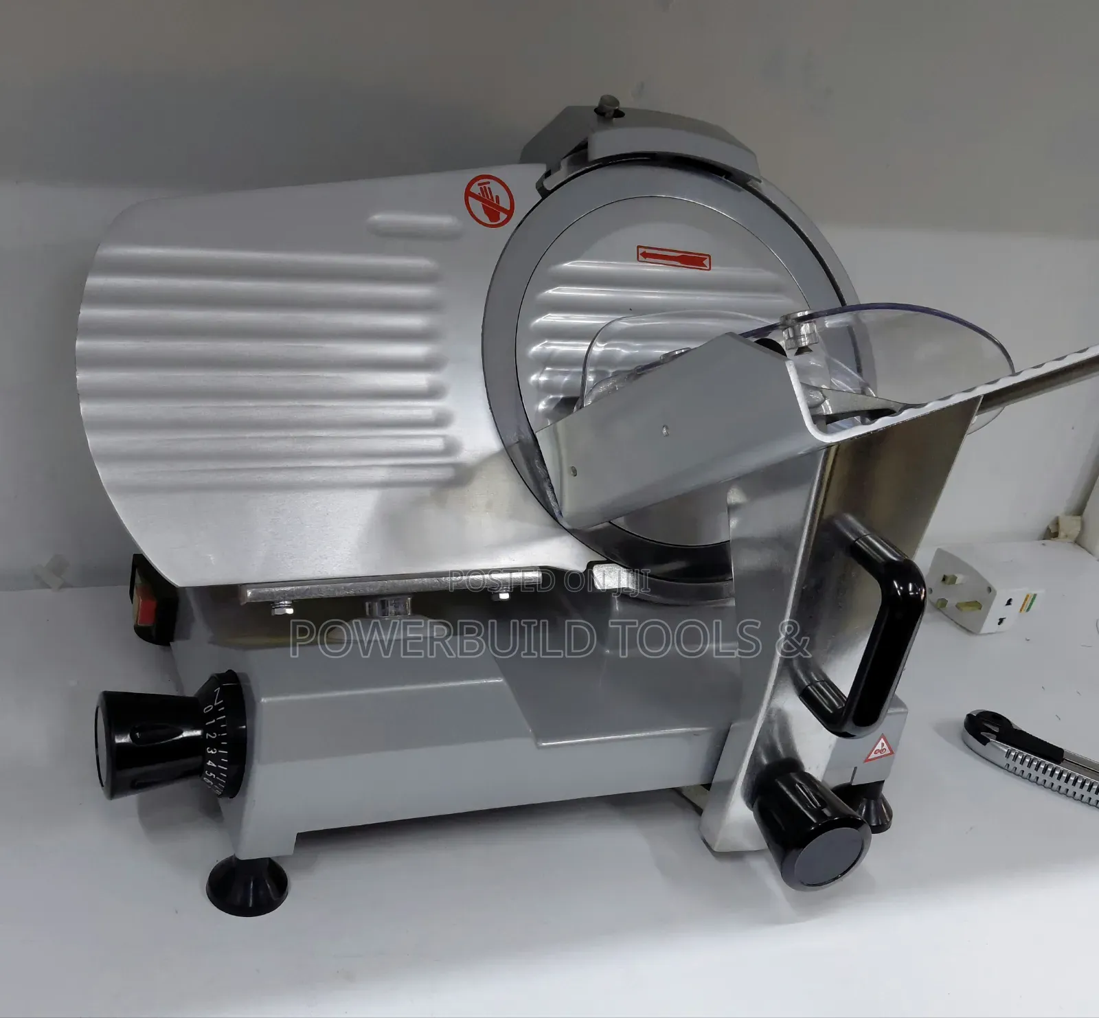 10" Imported Stainless Steel Meat Slicer