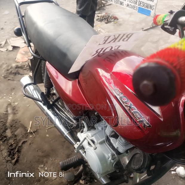 Bajaj Boxer 100 2022 Red - thumbnail 3