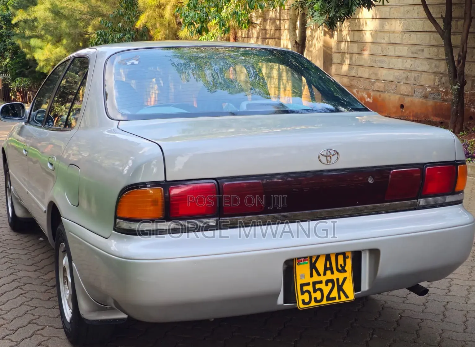 Toyota Sprinter 1996 Silver