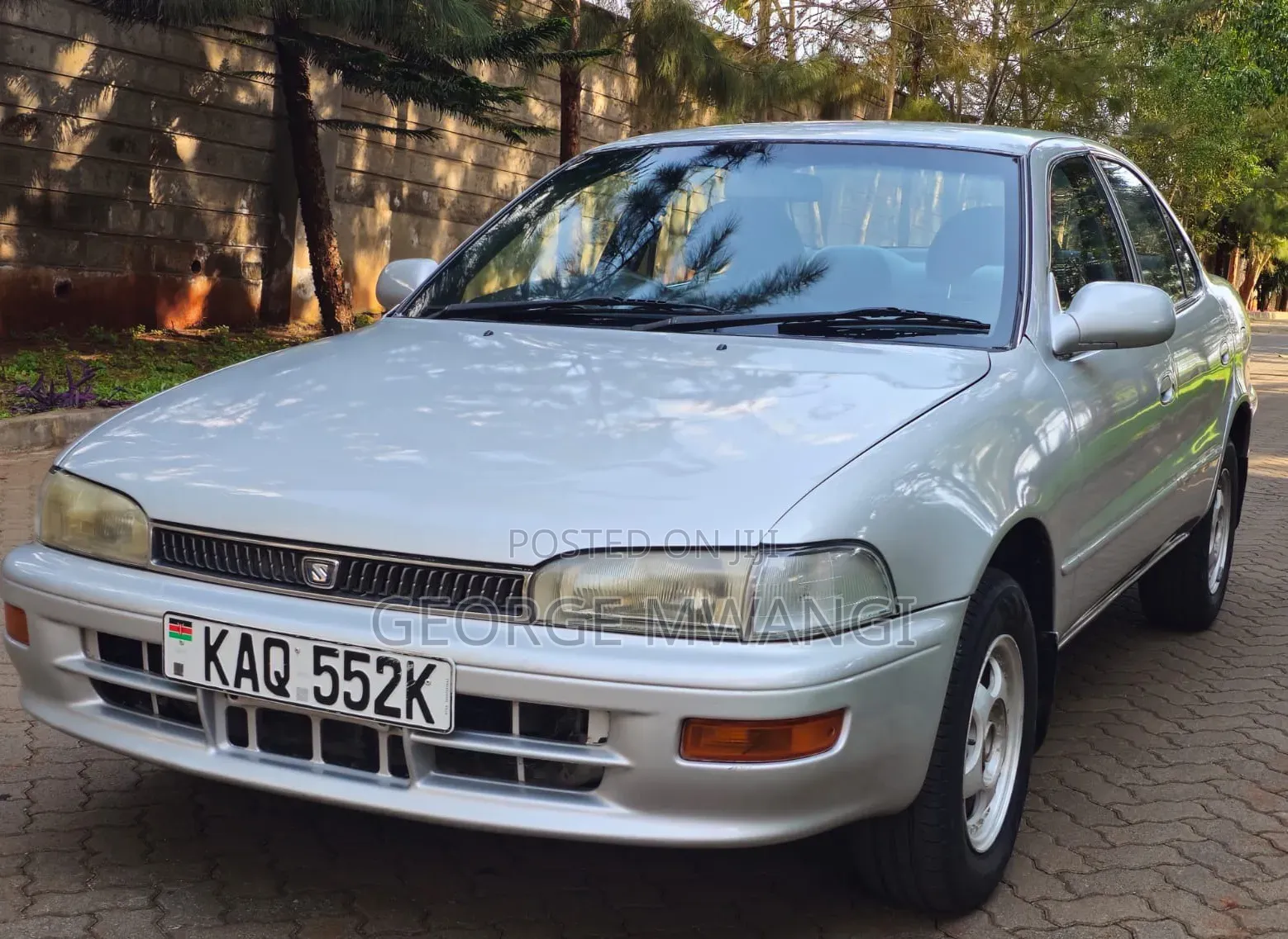 Toyota Sprinter 1996 Silver