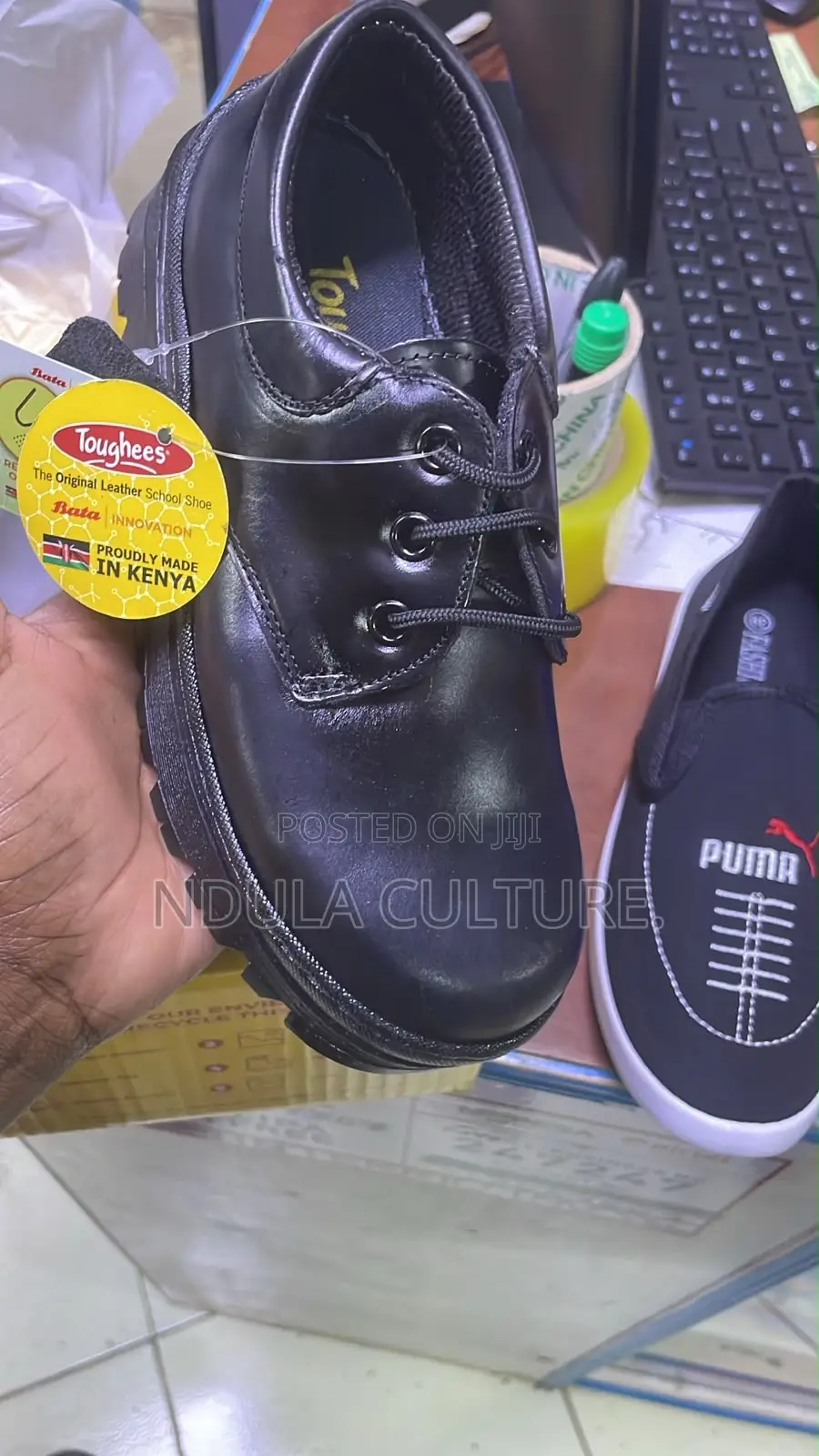 Original Bata Toughees Kids(25—35) Big Students 38–45