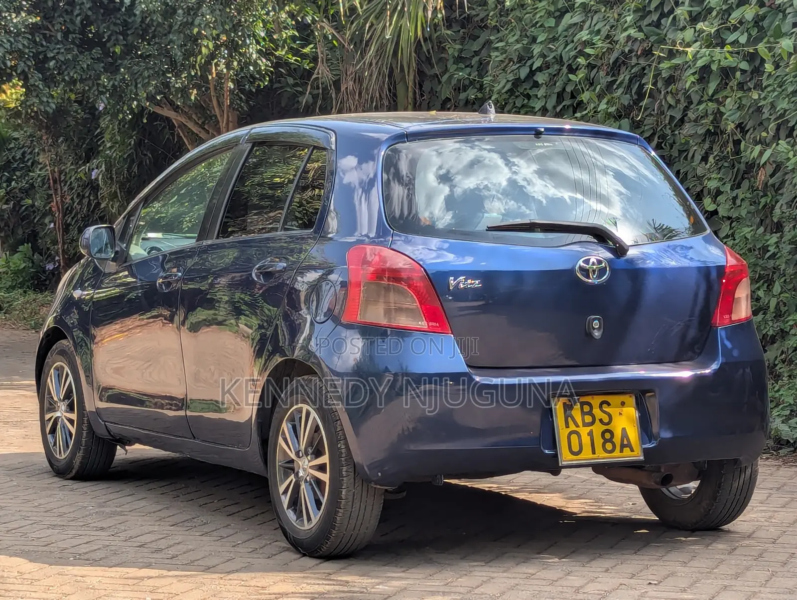 Toyota Vitz 1.3 FWD 3dr 2006 Blue