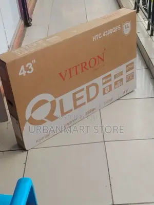 Vitron 43 Inch Qled Smart Tv With Clear Display