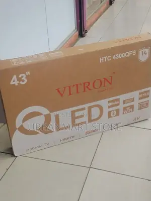Vitron 43 Inch Qled Smart Tv With Clear Display