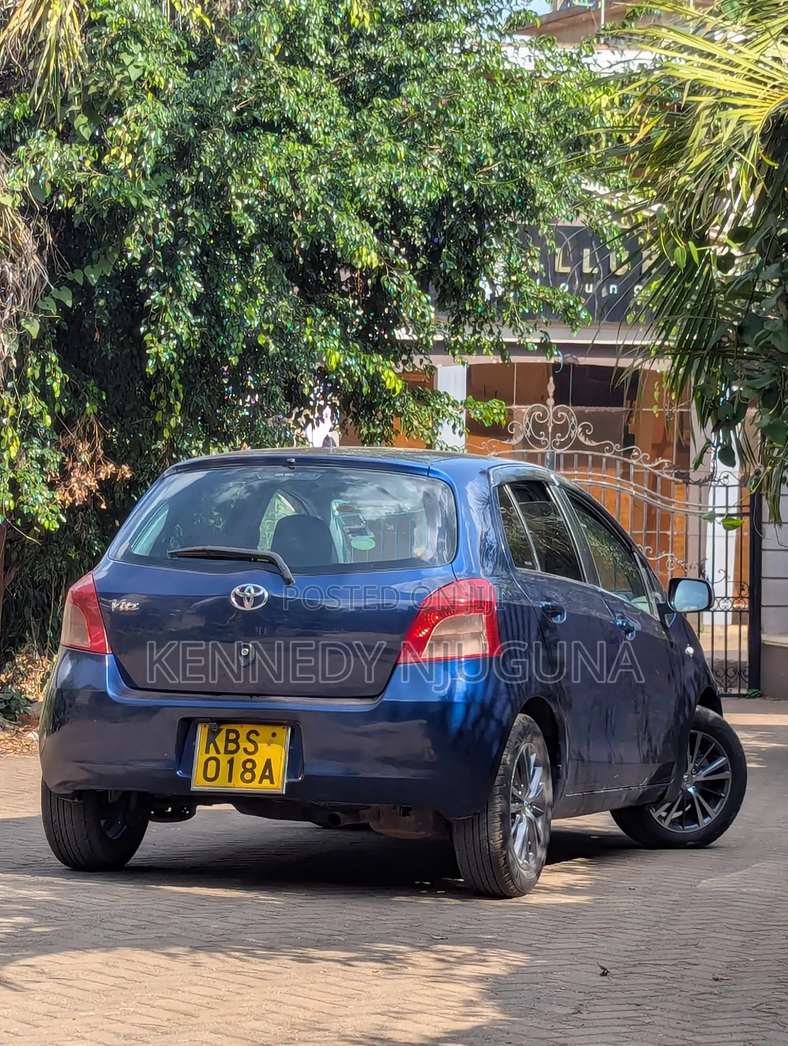 Toyota Vitz 1.3 FWD 3dr 2006 Blue