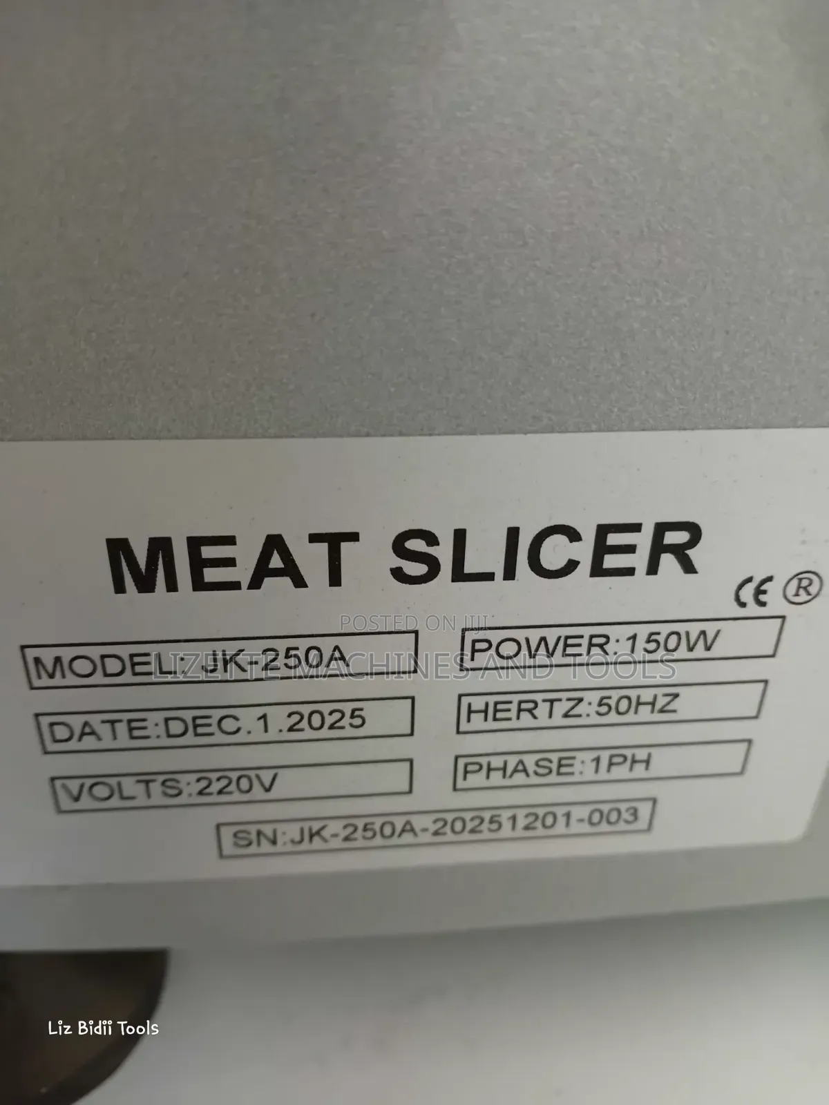 Imported 10" Meat Slicer Machine 150w
