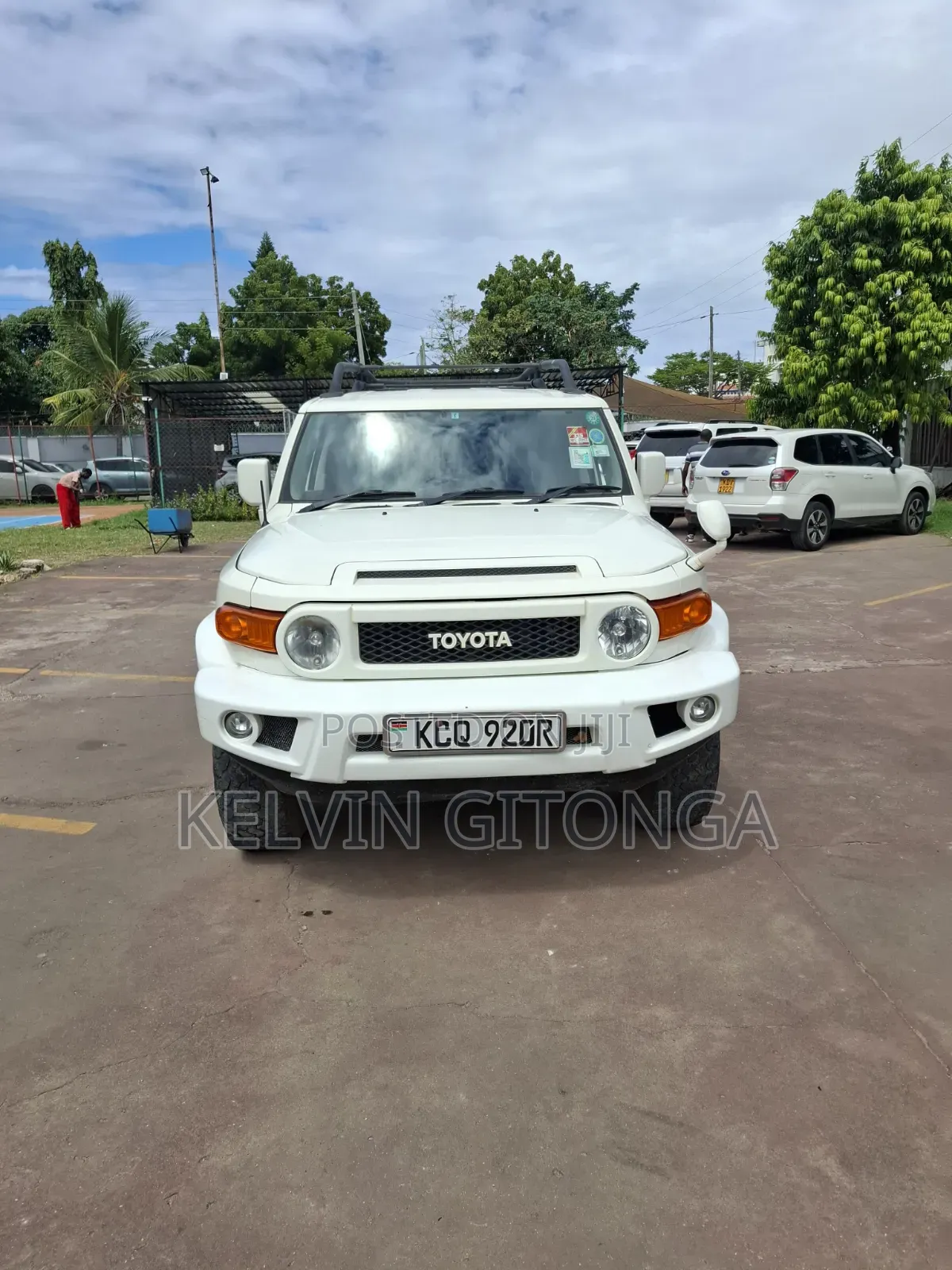 Toyota FJ Cruiser 2013 White