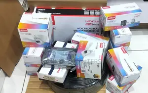 Quality Dahua 4ch Full Color CCTV Kit With 4 Cameras 500gb