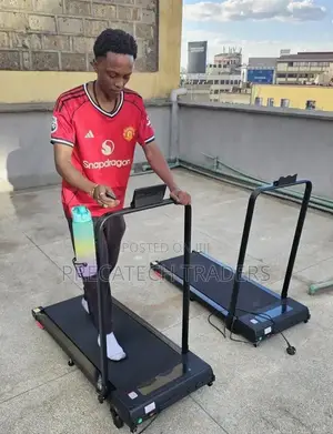 Slim Walking Pad With Phone Holder Remote
