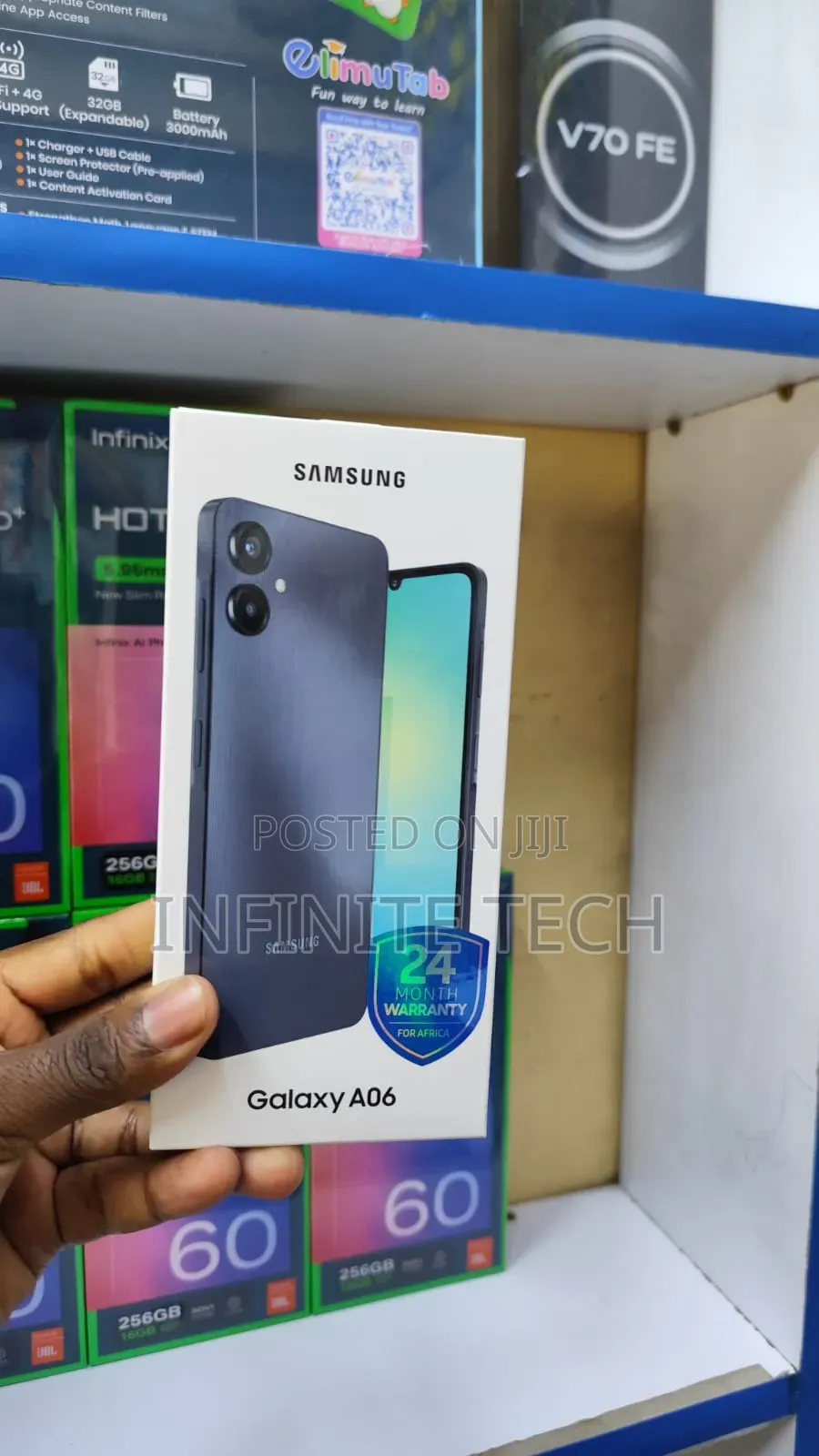 New Samsung Galaxy A06 128 GB Blue
