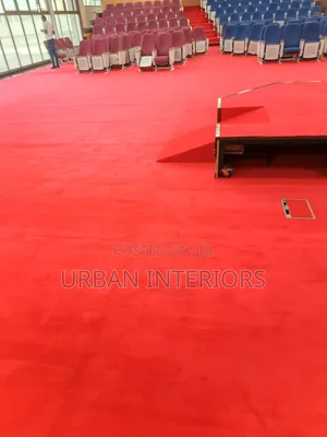 Deep Red Carpet Deep Red Carpet Installation