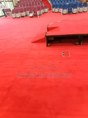 Deep Red Carpet Deep Red Carpet Installation
