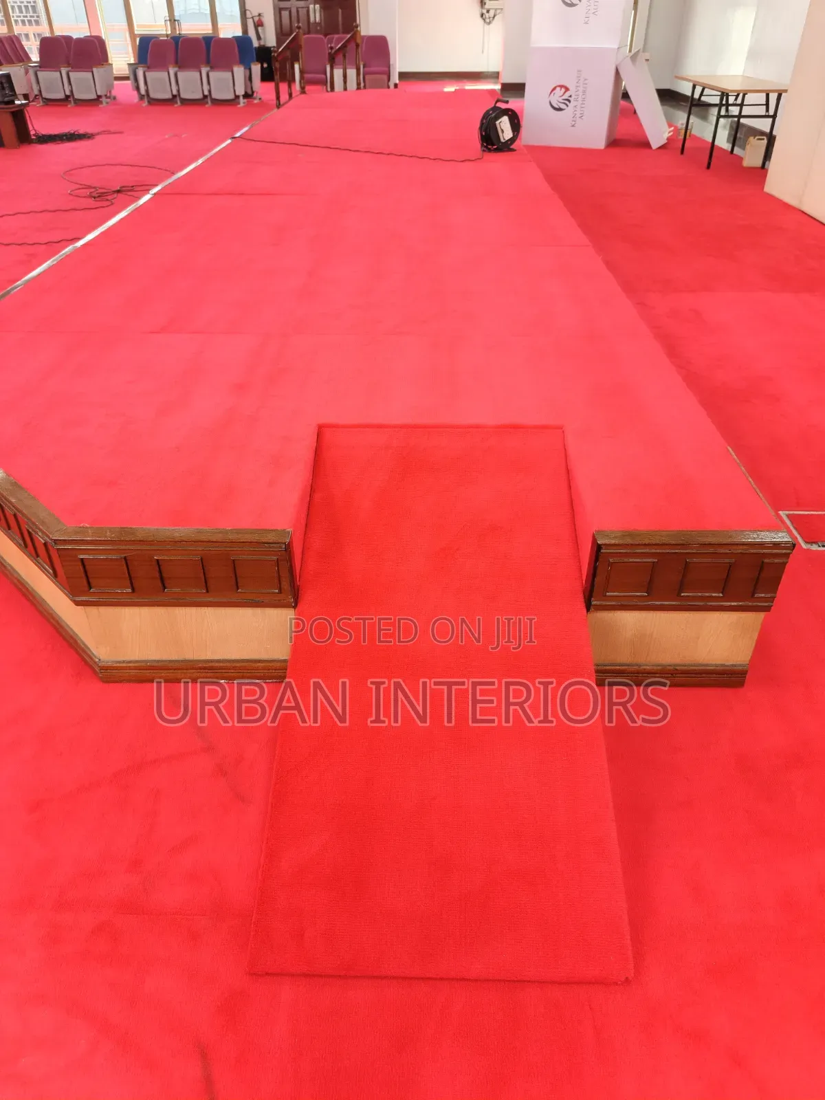 Soft Red Carpet Soft Red Carpet for Offices