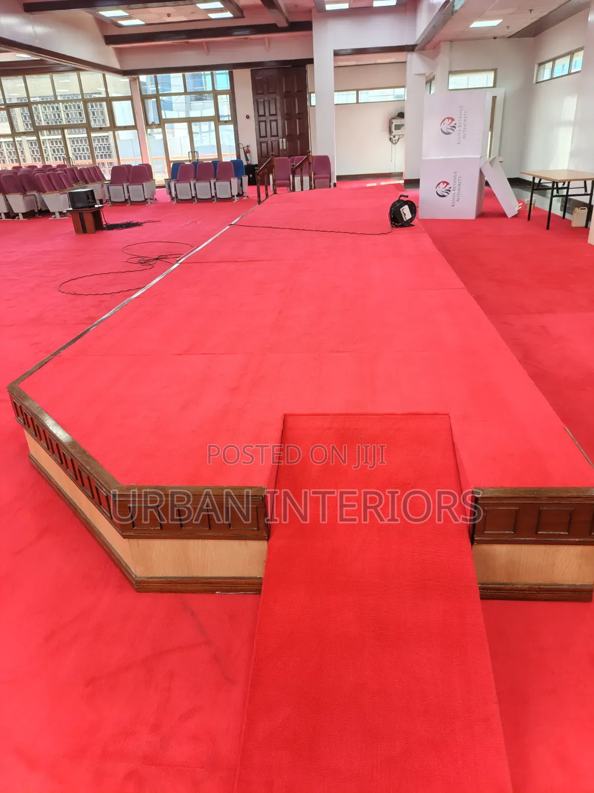 Soft Red Carpet Soft Red Carpet for Offices